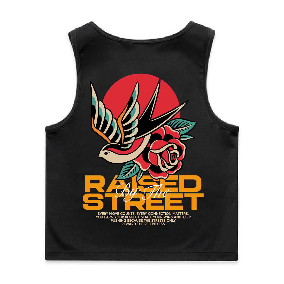 Active Crop Tank - Raised By The Street