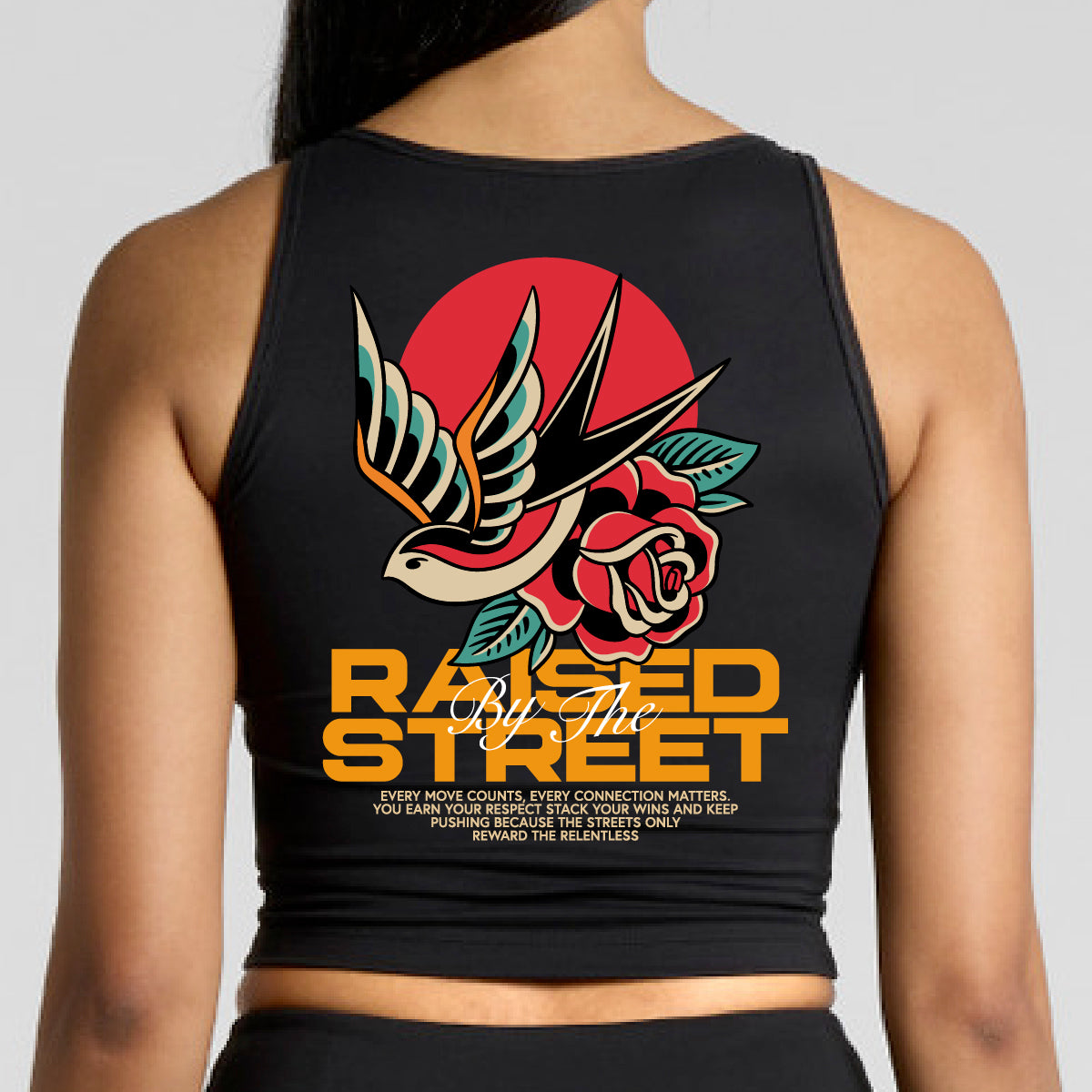 Active Crop Tank - Raised By The Street