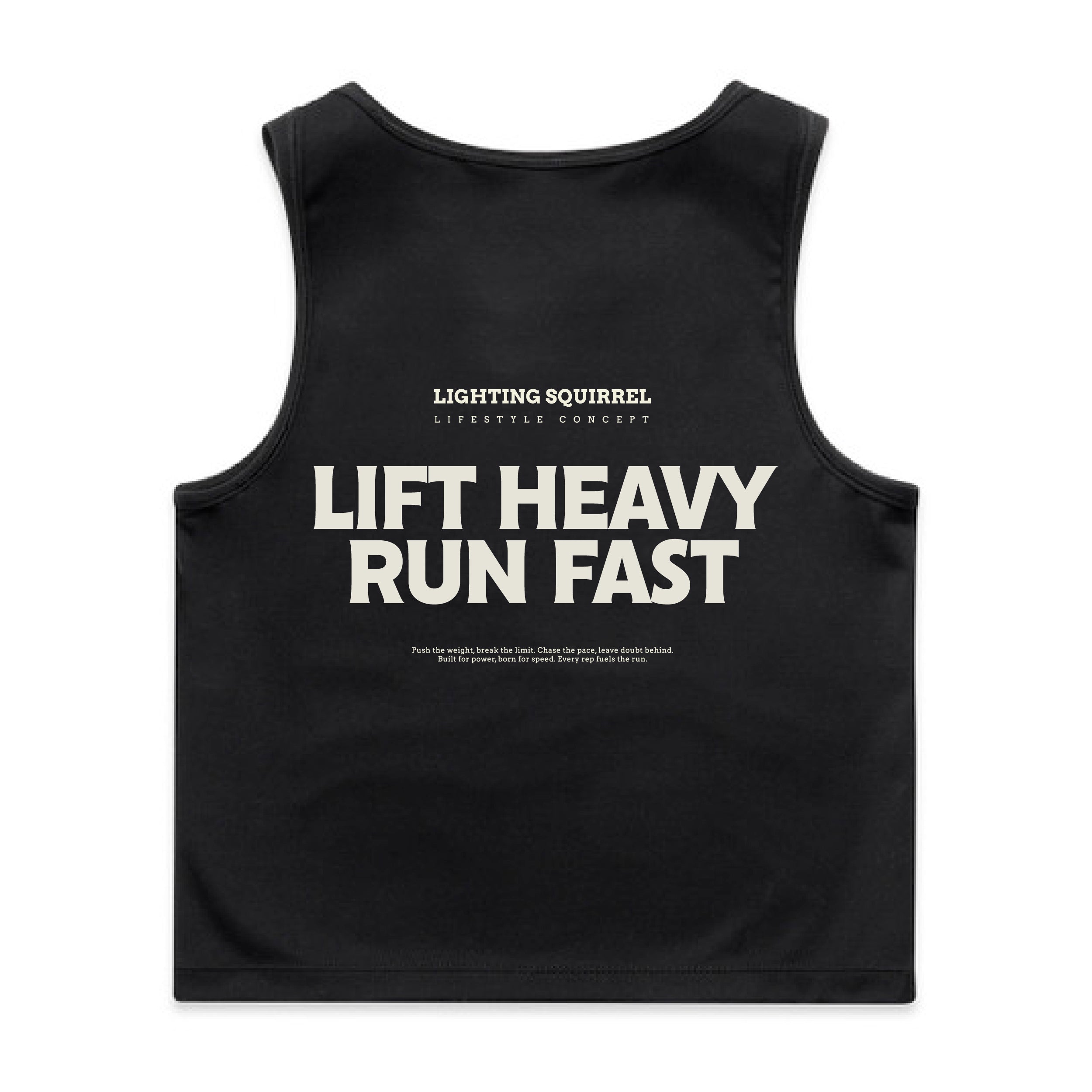 Active Crop Tank - Lift Heavy Run Fast