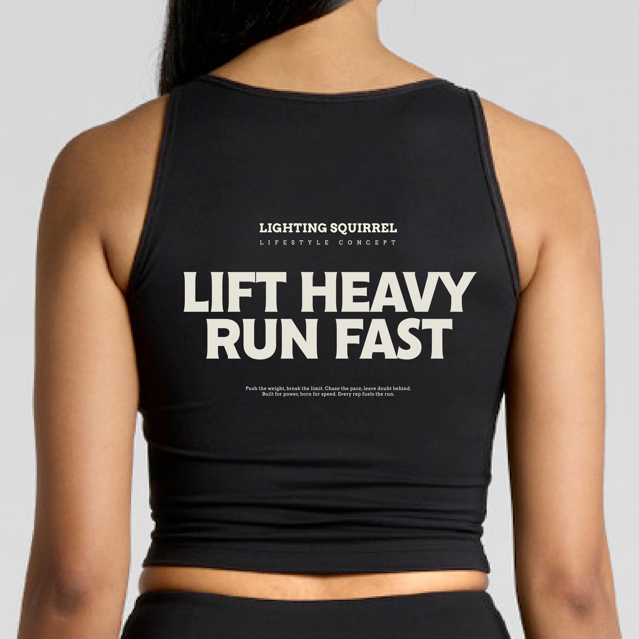 Active Crop Tank - Lift Heavy Run Fast